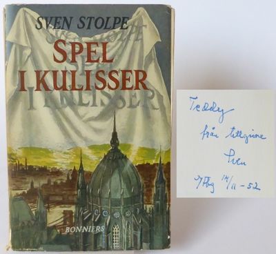 Spel i kulisser. Roman.