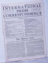 image of International press correspondence; English edition, vol. 15, no. 5. 2 Feb 1935