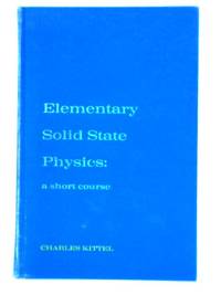 Elementary Solid State Physics