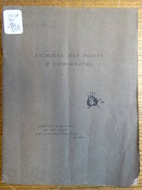 Etchings, Dry Points, & Lithographs: Memorial Exhibition of the Works of Mr. J. McNeill Whistler, Boston