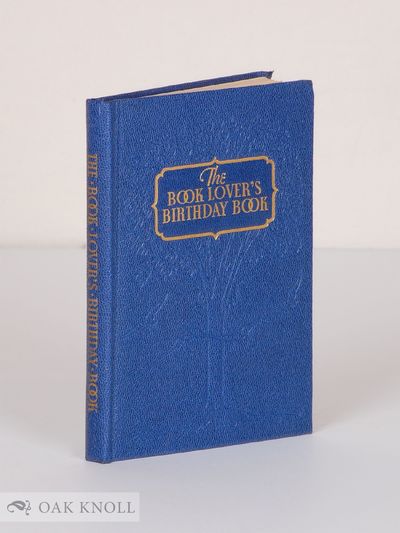 BOOK LOVER'S BIRTHDAY BOOK