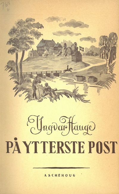 På ytterste post.