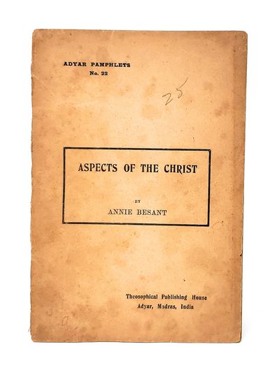 Aspects of the Christ (Adyar Pamphlets No. 22)