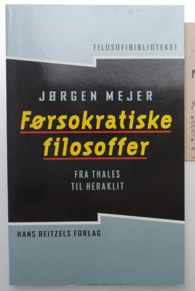 Førsokratiske filosoffer - fra Thales til…