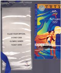cover of 7 TICKETS OLYMPIC GAMES OPENING CEREMONY SEPT. 15, 2000 Tickets, Postcards, Cardholder