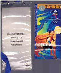 7 TICKETS OLYMPIC GAMES OPENING CEREMONY SEPT. 15, 2000 Tickets,  Postcards, Cardholder