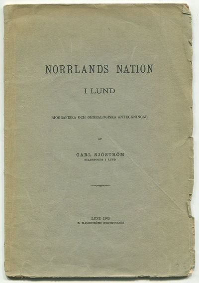 Norrlands nation i Lund. Biografiska och…