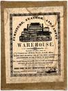 Illustrated Furniture, Feather, and Carpet Warehouse Printed Broadside