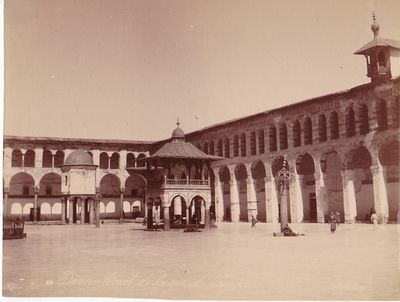 The Mosque of Omar, Umayyad, and of "Prophet Mahomed's Family Tomb"---Collection of Original 19th Century Photographs