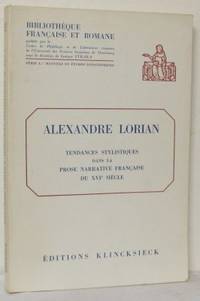 Tendances stylistiques dans la prose narrative…