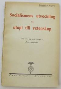 Socialismens utveckling från utopi till vetenskap.