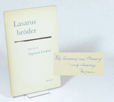 Lasarus bröder. Dikter.