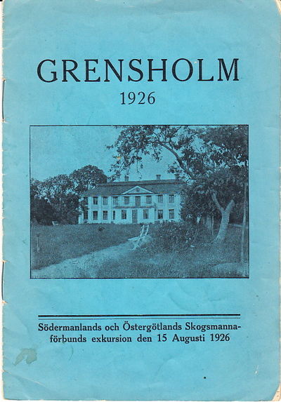 Grensholm 1926. Södermanlands och Östergötlands…