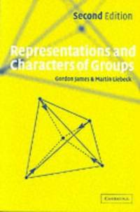 Representations and Characters of Groups, Second Edition