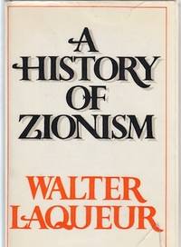 cover of A History of Zionism