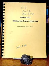 cover of Apsaalooke Social and Family Structure