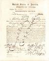 [Loyalty Oath Taken by an African American Man in Early Reconstruction Texas]