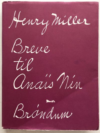 Breve til Anaïs Nin.