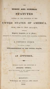 The Public and General Statutes Passed by the Congress, Volume I.