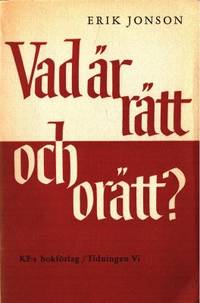 Vad är rätt och orätt?
