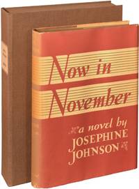 Now in November (First Edition, review copy) by Josephine Johnson - 1934