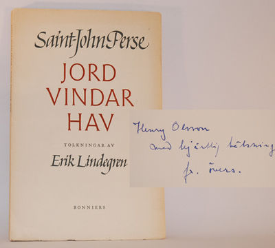 Jord, vindar, hav. Tolkningar av Erik Lindegren.