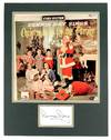 A Matted and Autographed Album Cover of Songs from Dennis Day