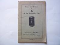image of Hints for Owners of AC 16 H.p.-cylinder Cars. R21 and R21a