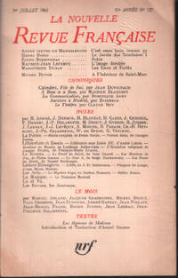 image of La nouvelle revue litteraire n° 127