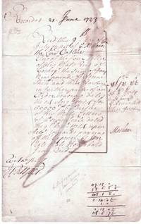image of Fine receipt signed 'Masham' to Thomas Onslow, (Samuel, 1679-1758, Cofferer of the Household to Queen Anne, from 1712 1st Baron)