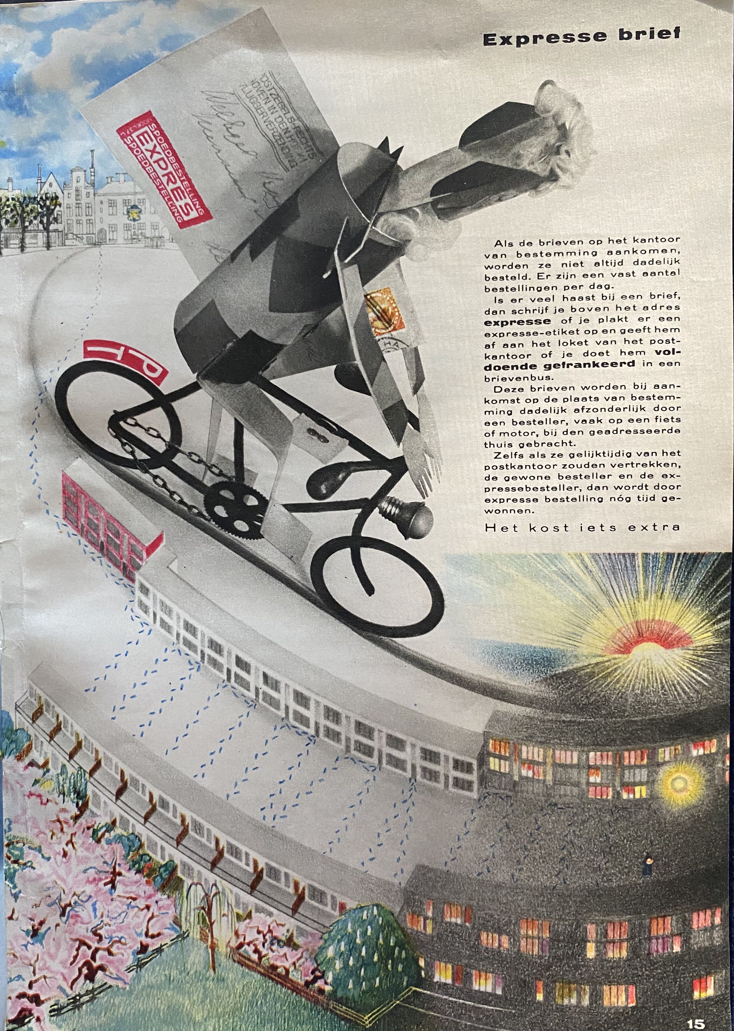 Het boek van PTT by Piet ZWART - 1st - 1938 - from L'Estampe Originale (SKU: 2417)