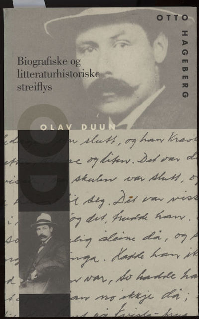 Olav Duun. Biografiske og litteraturhistoriske…