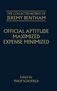 Official Aptitude Maximized: Expense Minimized