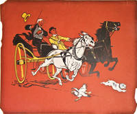 Chromolithograph: "No 29 " Two men with runaway carriage , with dog in front and rooster running away
