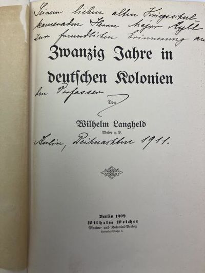 Zwanzig Jahre in deutschen Kolonien. (photo 2)