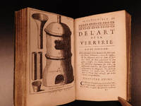 De l&#039;Art de la Verrerie. OuÌ l&#039;on apprend aÌ faire le Verre, le Cristal, &amp; l&#039;email. La maniere de faire les perles, les Pierres preÌcieuses, la Porcelaine, &amp; les Miroirs. La MeÌthode de peindre sur le Verre &amp; en Email. De tirer les couleurs des MeÌtaux, M Abraham Lichtenthaler ineraux, Herbes &amp; Fleurs. Ouvrage rempli de plusieurs Secrets &amp; Curiositez, inconueÌs jusqu&#039;aÌ present. Par M. Haudicquer de Blancourt. by BLANCOURT, Jean Haudieguer de - 1697