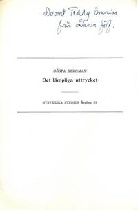 Det lämpliga uttrycket.