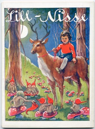 Lill-Nisse. Julbok för småttingar. Med sagor av…