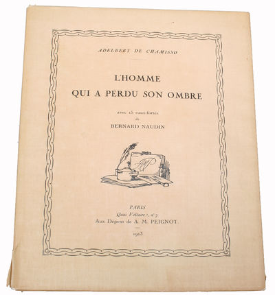 L'Homme qui a perdu son ombre avec 15 eaux-fortes de Bernard Naudin. (photo 2)