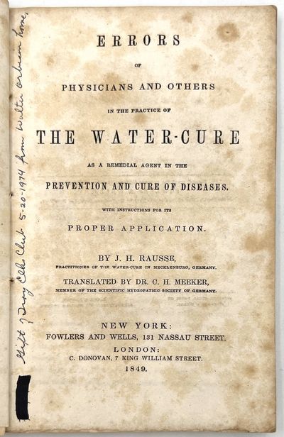 Errors of Physicians and Others in...; (photo 2)