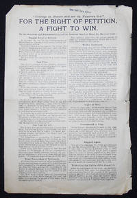 cover of For the Right of Petition, a Fight to Win