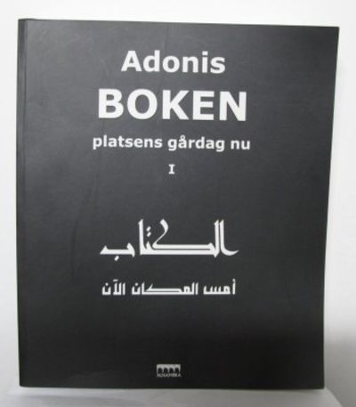 Boken. Platsens gårdag nu. En handskrift som…