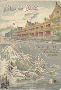 Bill of Fare. Grand Hotel Ltd., Yokohama, Japan. Louis Eppinger, Manager. Wednesday, 23rd August, 1899