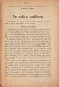 Den modärna socialismen. Redogörelse för Emelie…