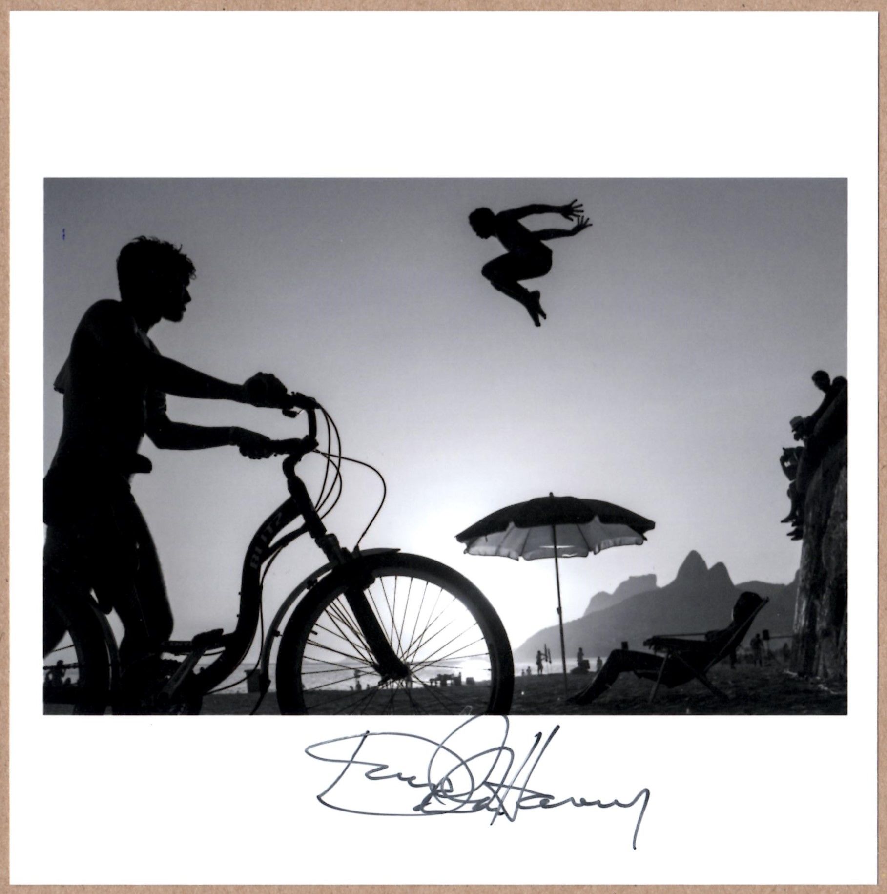 SIGNED - DAVID ALAN HARVEY - PARKOUR ARTIST, IPANEMA BEACH, RIO DE