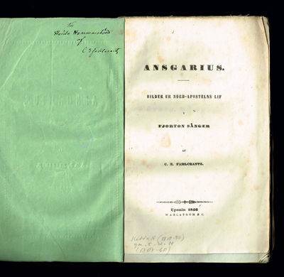 Ansgarius. Bilder ur nord-apostelns lif i fjorton…