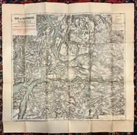 Kart over Bergensbanens høifjeldsovergang med omliggende terræng. Sammensat av dele av...