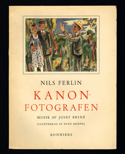 Kanonfotografen. Illustrerad av Sven Hempel.