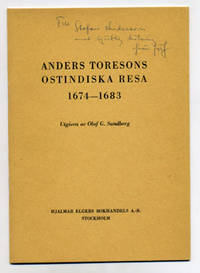 Anders Toresons ostindiska resa 1674-1683.…