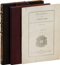 The Escorial. A Prize Poem, Recited in the Theatre, Oxford, June 20, 1860